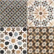 Floor tile and Wall tile - Marrakech Mix 44x44 - 10 mm thick