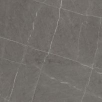 Floor tile and Wall tile - Pietra Antracite glans - 75x75 cm - rectified edges - 10 mm thick