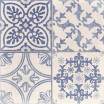 Floor tile and Wall tile - Skyros Blanco decor 44,2x44,2 - 9 mm thick