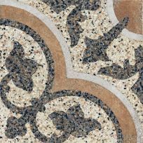 Floor tile and Wall tile - Terrazzo tegels Casale Sianda cotto - 25x25 cm - 14 mm thick