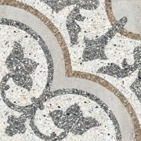 Floor tile and Wall tile - Terrazzo tegels Casale Sianda grigio - 25x25 cm - 14 mm thick