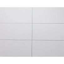 Wall tile - Kerabo white mat - rectified edges - 30x60 cm - 10mm thick