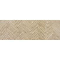 Wall tile - Larchwood Zig Alder - 40x120 cm - rectified edges - 11mm thick