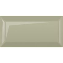 Wall tile - Metro - olive glans - 10x20 cm - 7mm thick