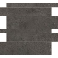 Wall tile - Nexus Antracite 5-10- 15x60 cm - rectified edges - 9 mm thick