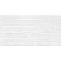 Wall tile - Tilorex Trionfale White structuur Satin - 30x60 cm - Rectified - Ceramic - 9 mm thick - VTX61430