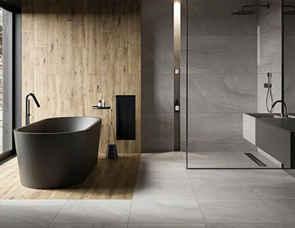 Bathroom tiles