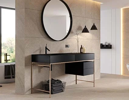 Beige tiles